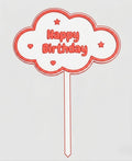 🎂 توبر عيد ميلاد سحابة للأطفال – Happy Birthday